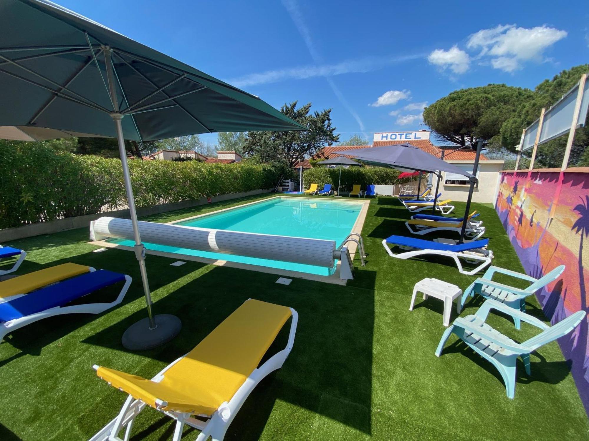 Hotel Des 4 Vents "Esprit Camargue" Aigues-Mortes Exterior foto